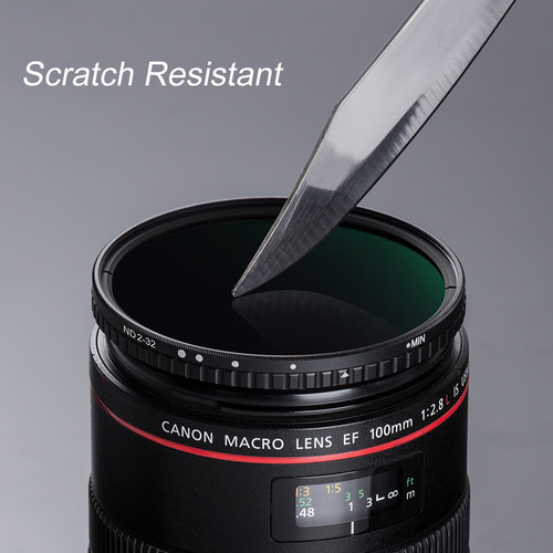 K&F Concept 77mm VND ND2-ND32 (1-5 Stop) Variable ND Filter Nano X Spot Nanotec Ultra-Slim Weather-Sealed KF01.1804V1 - 9
